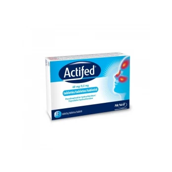 ACTIFED 60 mg/2.5 mg tabletės N12