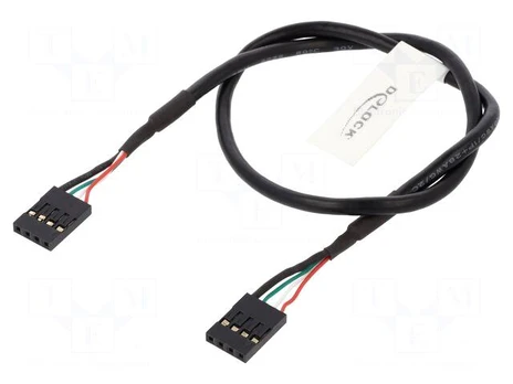 USB Kabelis Delock Pinheader 4Pin -> 4Pin Bu/Bu 0,40m