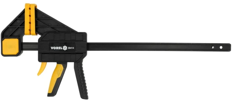 VOREL GREITOJO UŽVERŽIMO SPAUSTUVAS 300MM / 150KG