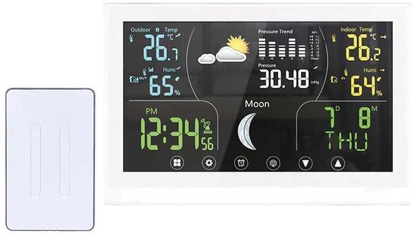 Solight weather station TE110 baltas