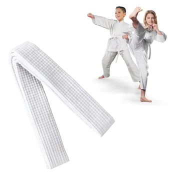 Kovos menų diržas 180cm - Karate, Judo, Aikido vaikams