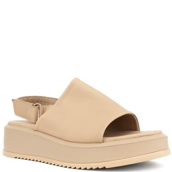 SERGIO MORETTI Basutės moterims, Smėlio, Sandals