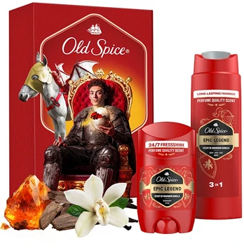 Old Spice - Epic Knight, stick 50ml + dušo želė 250ml