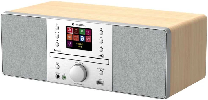 GoGEN IR 267 BTDAB, sidabrinis/ruda
