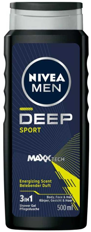 Nivea Men Deep Sport żel pod prysznic 500ml