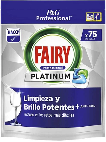 FAIRY PROFESSIONAL PLATINUM indaplovė 75 capsules