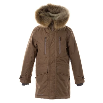 Huppa Berniukų žieminė parka DAVID 1, beige