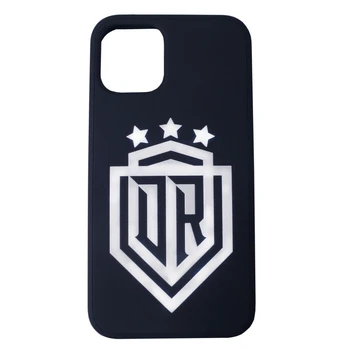 Evelatus Apple iPhone 12 Mini Soft Touch silikoninis dėklas DR LOGO N1 Baltas