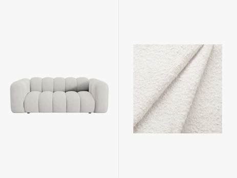 Sofa, Lupine, 2 vietų, 200x95x70, balta