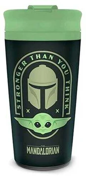 Pyramid Star Wars The Mandalorian travel mug