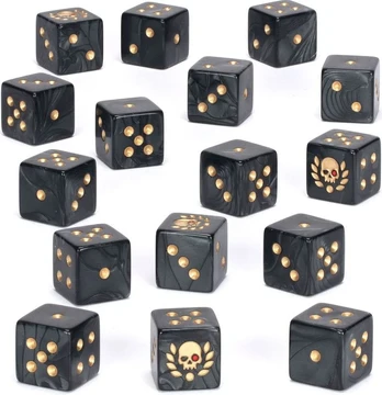 Games Workshop Warhammer 40,000 - Astra Militarum: Commissar Yarrick Dice