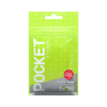 Tenga - Pocket Stroker Click Ball diskretiškas masturbatorius