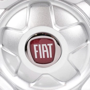 Fiat 15" Ratlankio Dangtelis Sidabrinis Originalus 735650524