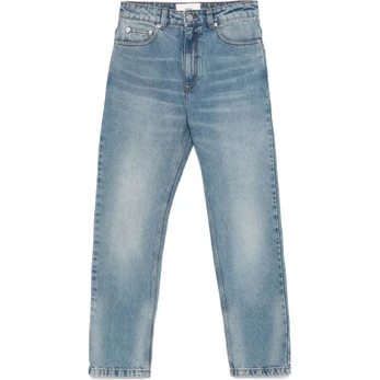 Tiesūs džinsai moterims, Mėlyna, Jeans