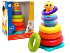 Interaktyvus žaislas Hola Stacking Rainbow Duck ZA1484 kaina