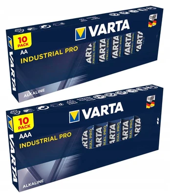 Baterie alkaliczne Varta AA AAA 20 vnt.