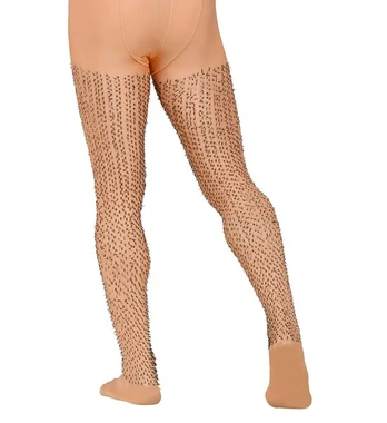HAIRY PANTYHOSE man size - 60 DEN