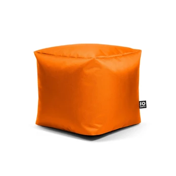 Sėdmaišis Cube M Robust, 40x40 cm, oranžinė