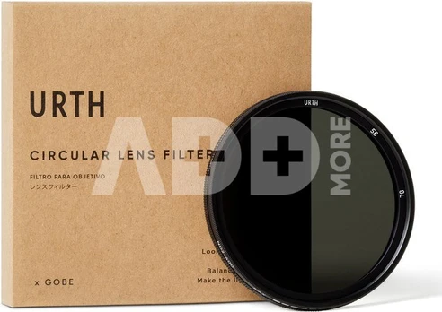 Urth 58mm ND2 400 (1 8.6 Stop) Variable ND Lens Filter