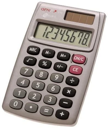 Kalkulator Genie GENIE Taschenrechner 510