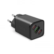 Įkroviklis SBS GaN 65W 2xUSB-C, 1xUSB-A kaina