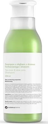 Plaukų šampūnas Botanicapharma Tea Tree and Aloe, 250ml