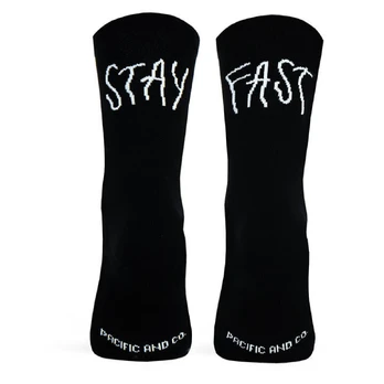 Pacific STAY FAST kojinės | Black, S/M