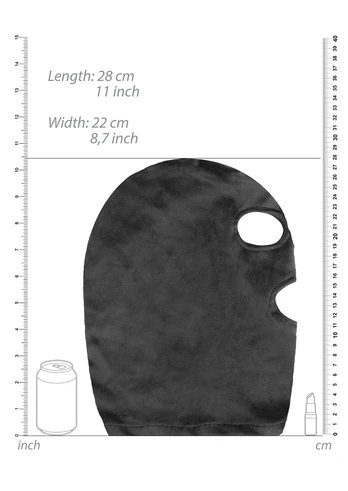 Ouch By Shots Mask with Eye and Mouth Opening