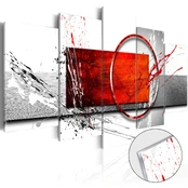 Artgeist Akrilo stiklo paveikslas - Wintry Expression [Glass] 100x50 kaina