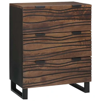 komoda 60x33,5x75 cm solidžios medienos mango