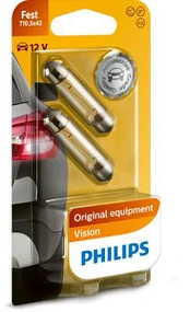 Lemputė, valstybinio numerio apšvietimas PHILIPS 12866B2 kaina