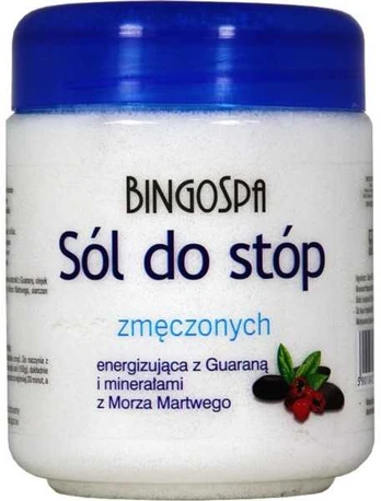 Bingospa Sól do stóp zmęczonych 550g