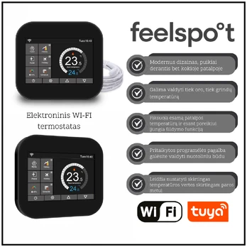 WTH07.36WIFI  termoreguliatorius  sp juoda