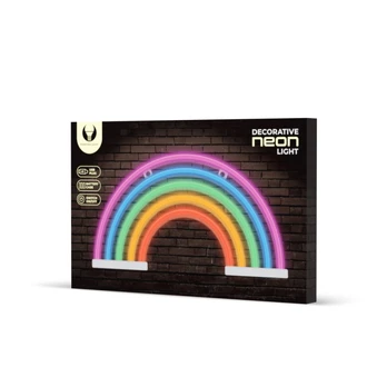TelForceone neoninis LED šviestuvas RAINBOW 5 spalvų FLNE14X Forever Light