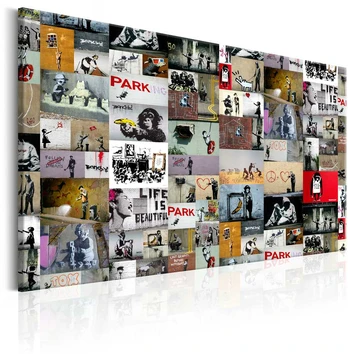 Artgeist Paveikslas - Art of Collage: Banksy
