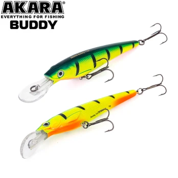 Vobleris AKARA Buddy, 130 mm, A17 (B130F-A17)