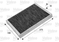 Salono filtras VALEO VAL715635