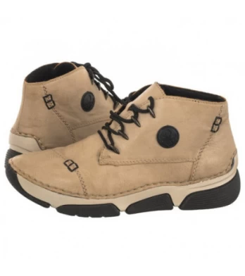 Rieker Beżowe 45902-60 Beige (RI134-a) batai