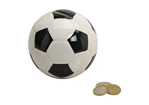 Keraminė pinigų dėžutė Futbolas