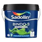 Dažai Sadolin Bindo 3, balta, 4.5 l