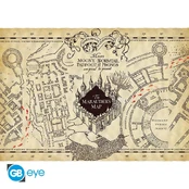 HARRY POTTER - Parchment poster - Marauder's Map kaina