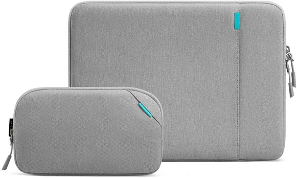 tomtoc Sleeve Kit pouzdro pro Apple MacBook Pro & Air 13" tmavě pilka