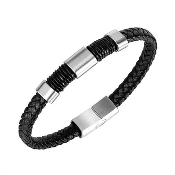 Troli Modern men´s leather bracelet Leather