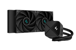 Vandens aušintuvas Deepcool Digital Liquid CPU Cooler LS520S ZERO DARK Intel, AMD