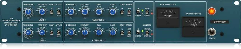 Behringer 369 -kompressori