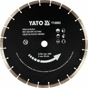 YATO DEIMANTINIS DISKAS BETONUI 350x25,4mm kaina