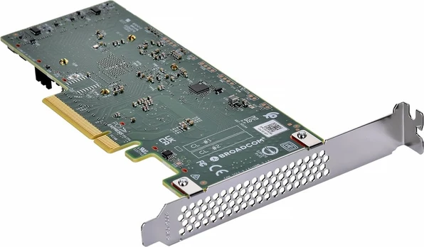 Broadcom HBA 9500-16i interface cards/adapter Internal SAS, SATA