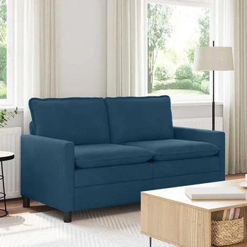 Sofa Mėlyna 156 x 81 x 87,5 cm Aksomas