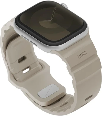Dirželis UNIQ Alton do Apple Watch 42/41/40mm Silicone smėlio