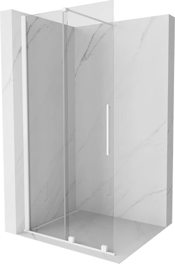 Dušo sienelė Mexen Walk-In Velar, 90 cm x 200 cm, balta